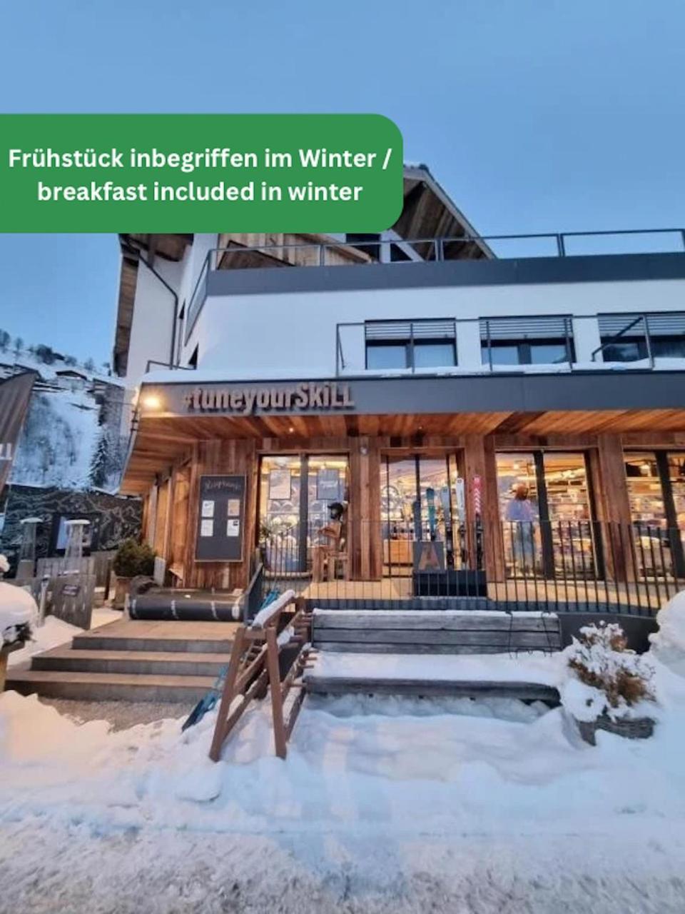 Skill Mountain Lodge - Ski Und Bike Hostel Im Sommer Mit Joker Card Saalbach-Hinterglemm Eksteriør billede